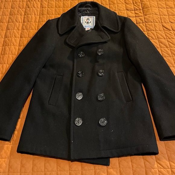 Sterlingwear Other - Sterlingwear - 36R - The Authentic Black Navy style Peacoat